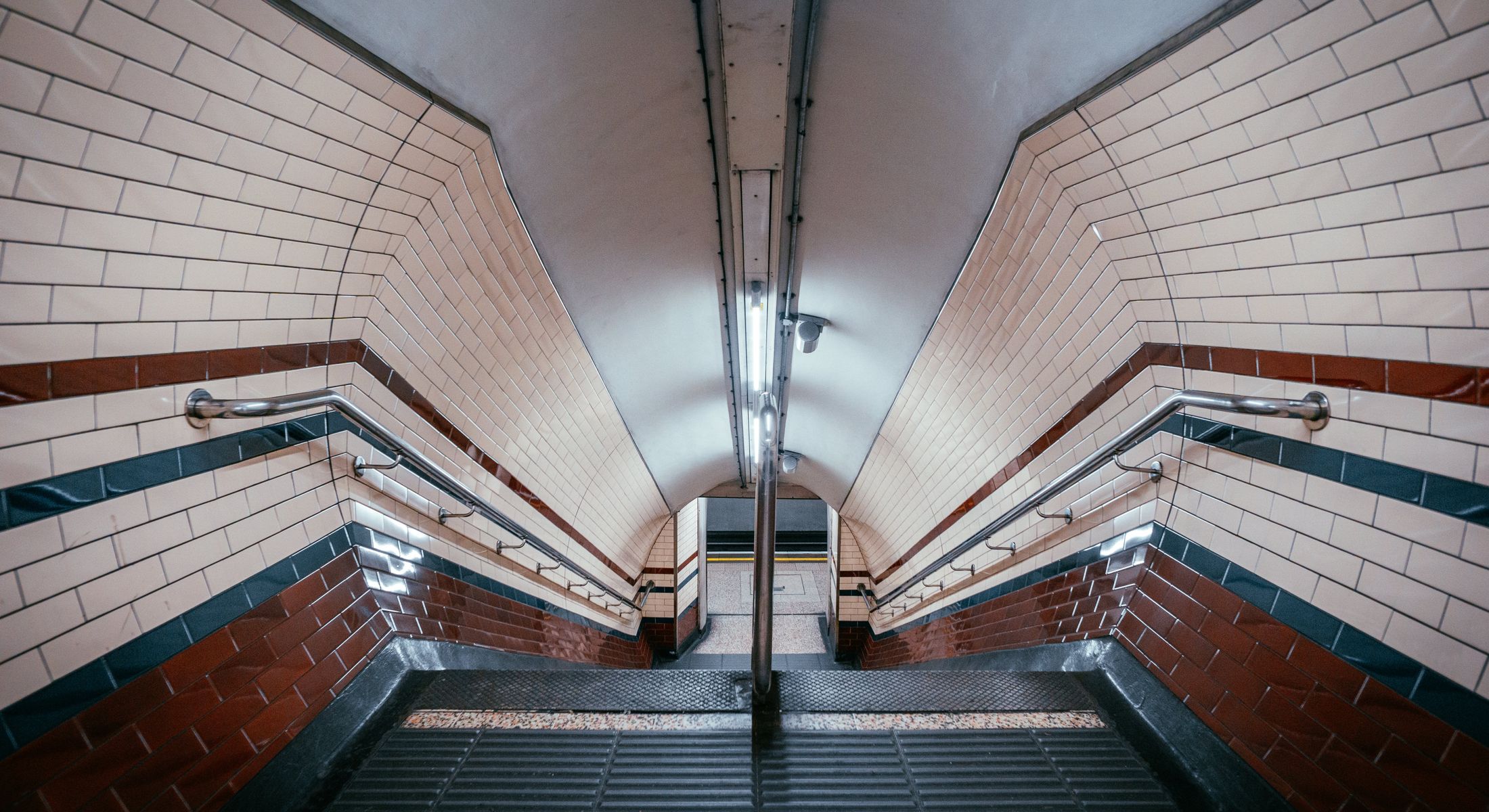 Underground station in London