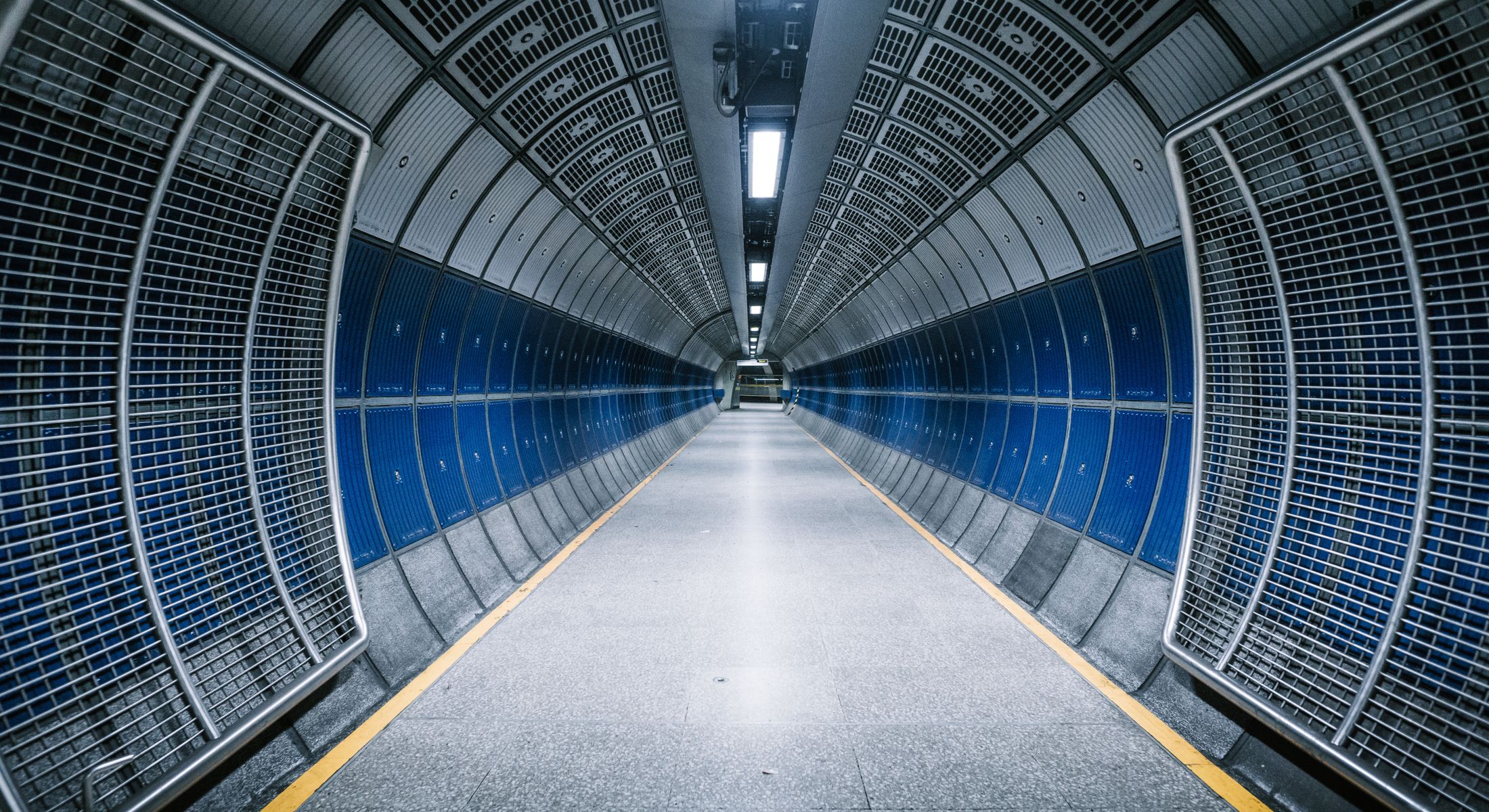 Underground station in London